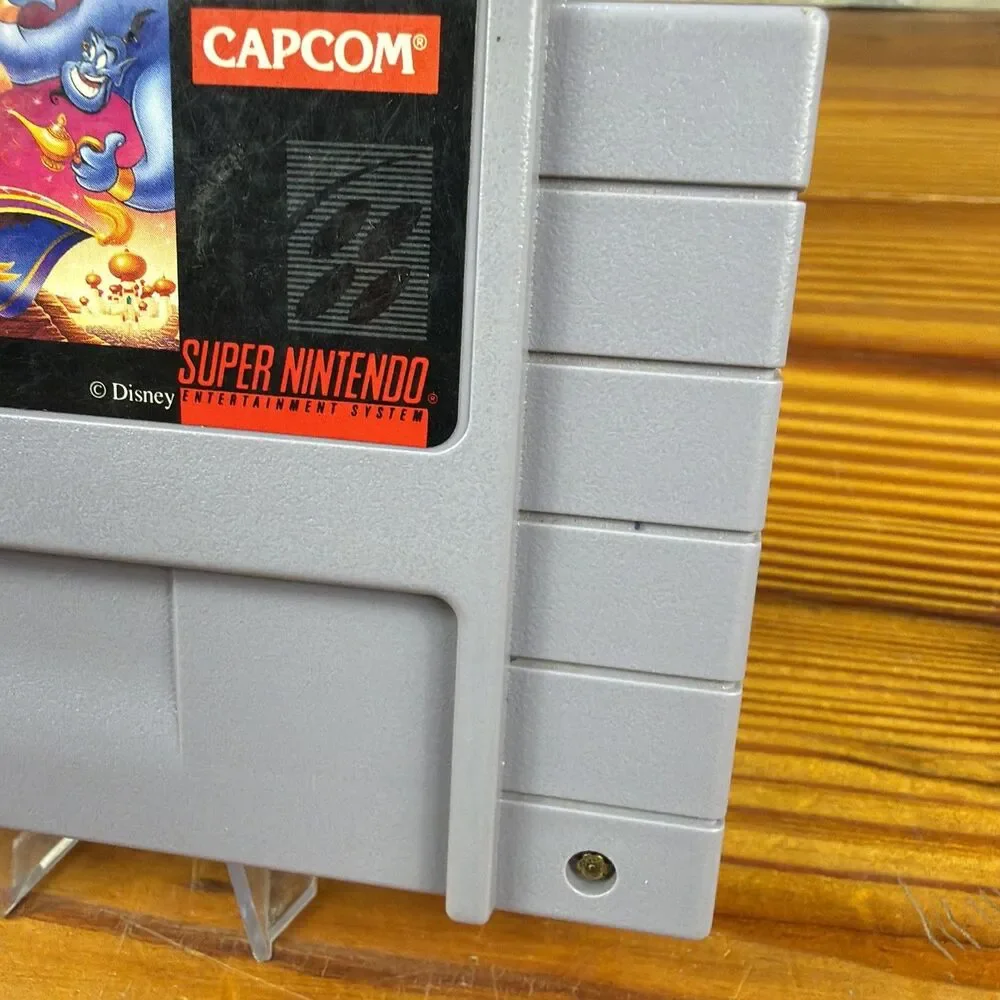Disney's Aladdin (Super Nintendo SNES) Video Game Authentic & Tested